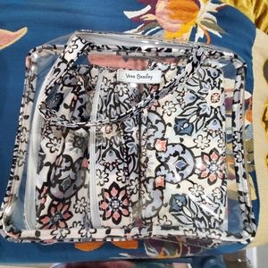 Vera Bradley Lisbon Medallion Makeup Bag Set